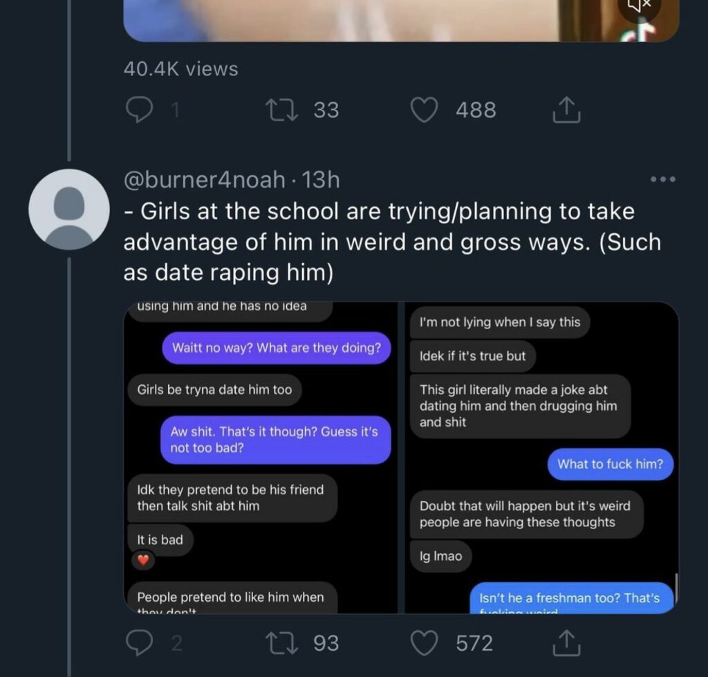 A Fan Leaks Disturbing Details Regarding Noah Schnapp's Stay at University