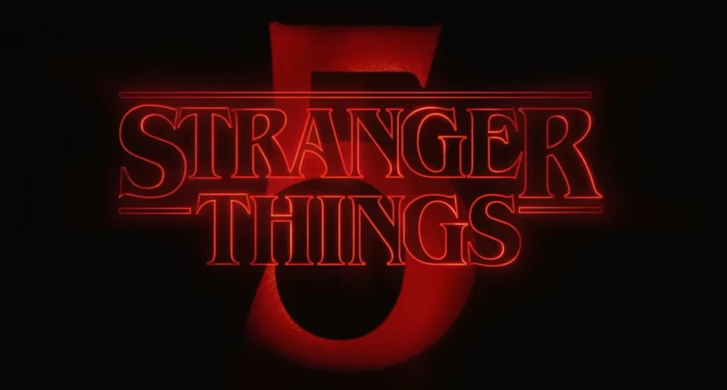 Stranger Things 5 title card