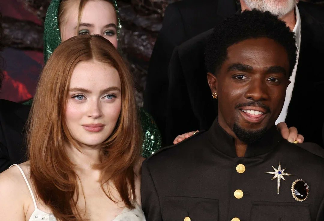 Sadie Sink and Caleb McLaughlin