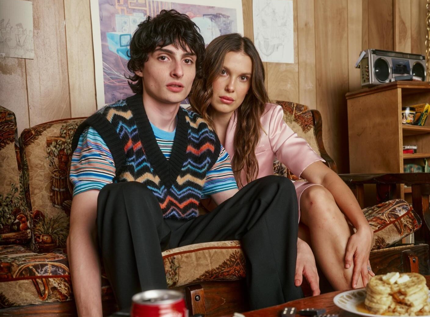 finn wolfhard millie bobby brown